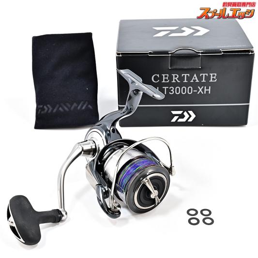 【ダイワ】 24セルテート LT 3000-XH 未使用PEライン UVFソルティガセンサー12ブレイドEX+Si 1号200m装着 DAIWA CERTATE