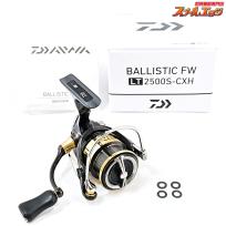 【ダイワ】 19バリスティック FW LT 2500S-CXH SLPW LT タイプα 2500スプール ゴールド&マシンカットハンドル50mm装着 DAIWA BALLISTICK