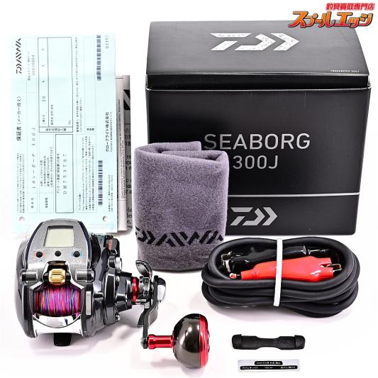 【ダイワ】 18シーボーグ 300J 使用距離3.4 使用18時間 DAIWA SEABORG