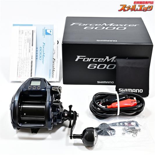 【シマノ】 20フォースマスター 6000 使用距離0.0km 使用0時間 液晶保護フィルム装着済 SHIMANO ForceMaster