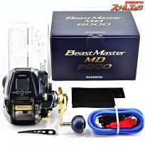 【シマノ】 22ビーストマスター MD 6000 使用距離22.7km 使用133.5時間 SHIMANO BEAST MASTER
