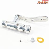 【剛樹】 95mmパワーハンドル シルバーカーブタイプ 中・小型電動リール用 GOUKI POWER HANDLE