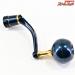 【ダイワ】 20ソルティガ 8000-P 75mm純正ハンドル SLPワークス アルミラウンドノブL装着 DAIWA SLP-WORKS SALTIGA HANDLE KNOB