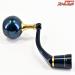 【ダイワ】 20ソルティガ 8000-P 75mm純正ハンドル SLPワークス アルミラウンドノブL装着 DAIWA SLP-WORKS SALTIGA HANDLE KNOB