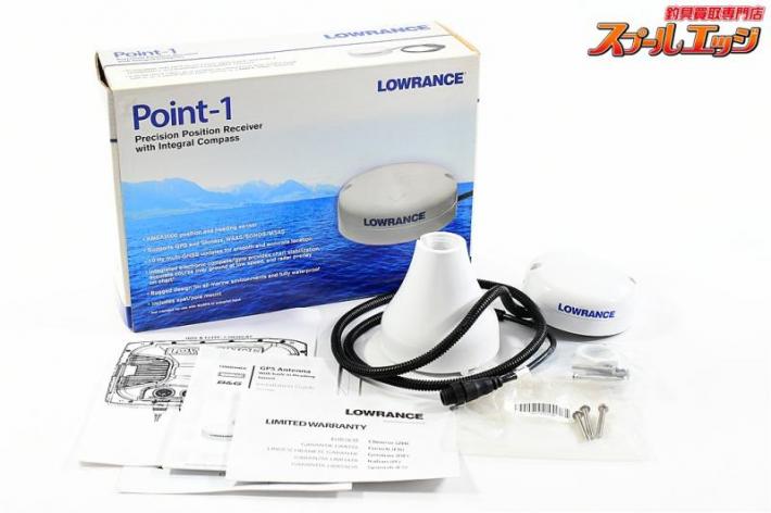 ローランス】 ポイント1 ヘディングセンサー付GPSアンテナ LOWRANCE