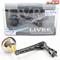 【リブレ】 パワー 98 シマノ13ステラSW8000-14000左巻用 ガンメタP+ゴールドG LIVRE POWER ARM