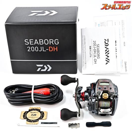 【ダイワ】 20シーボーグ 200JL-DH 使用距離14.6km 使用34時間 DAIWA SEABORG