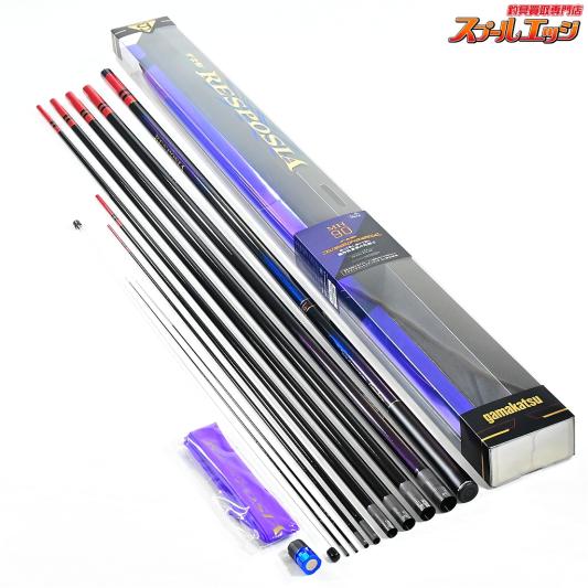 【がまかつ】 がま鮎 レスポシア MH9.0 MH90 軟調チューブラー替穂先付 GAMAKATSU RESPOSIA アユ K_188
