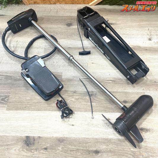 【モーターガイド】 フットコンエレキ F62V パワープラス 62LBS 24V 無段階 シャフト42インチ 取付径35mm 20ゲーターマウント付 激レア Motor guide K_300