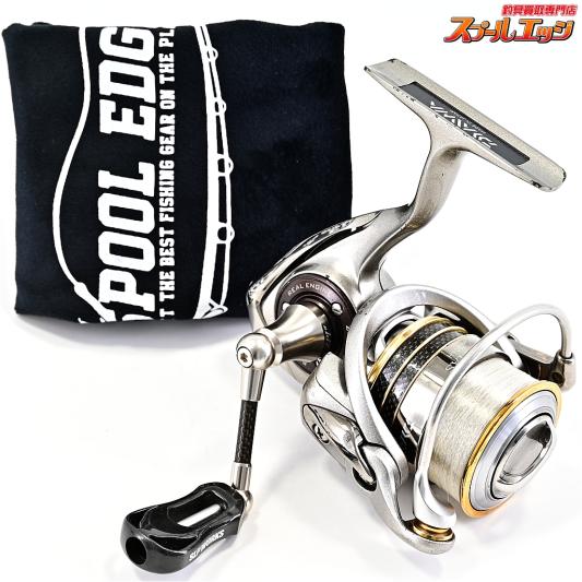 【ダイワ】 12ルビアス 2004H ZPIファンネル RMR-F37.5DA-Sダイワ用シルバー&SLPW RCS Iシェイプザイオンハンドルノブ装着 DAIWA LUVIAS