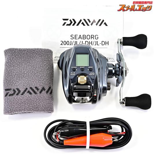 【ダイワ】 22シーボーグ 200J-DH 使用距離6.3km 使用19時間 DAIWA SEABORG