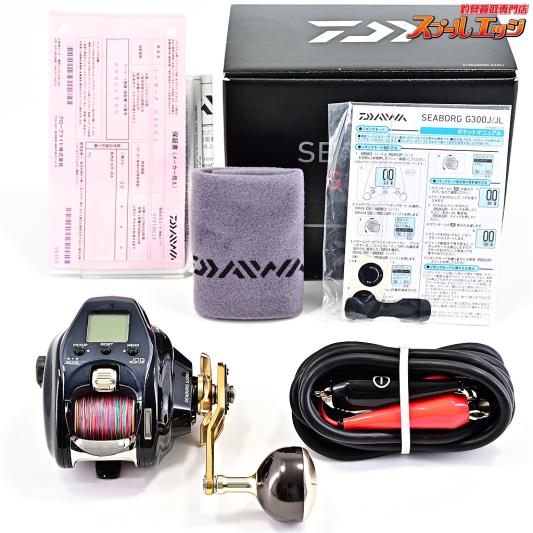 【ダイワ】 21シーボーグ G300J 使用距離93km 使用160時間 DAIWA SEABORG