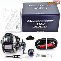 【シマノ】 20ビーストマスター MD 3000 使用距離155.1km 使用303.8時間 SHIMANO BEAST-MASTER