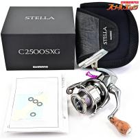 【シマノ】 18ステラ C2500SXG ドライブi-ARMリールスタンド&夢屋コルクノブ装着 SHIMANO STELLA