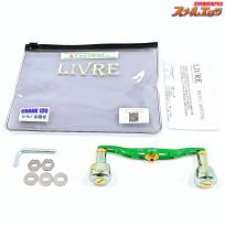 【リブレ】 クランク 120 2024年クリスマスリミテッド デルタノブ装着 ダイワ左用センターナット付 LIVRE CRANK X'mas Limited