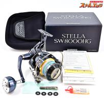 【シマノ】 13ステラ SW8000HG 未使用PEライン オシア3号装着 SHIMANO STELLA