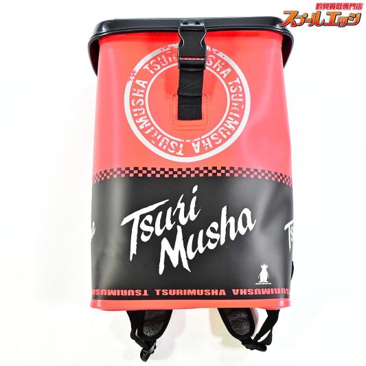 【釣武者】 グレートマスターリュック サークルレッド TsuriMusha GREATE MASTER K_100