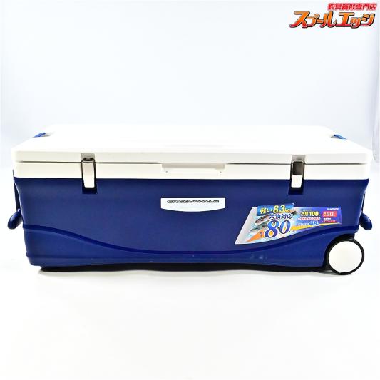 【シマノ】 スペーザ ホエール ライト キャスター付 600 LC-060I 60L ネイビー キャスター付 クーラーボックス アウトドア キャンプ 保冷  SHIMANO SPA-ZA WHALE LIGHT 60L K_200