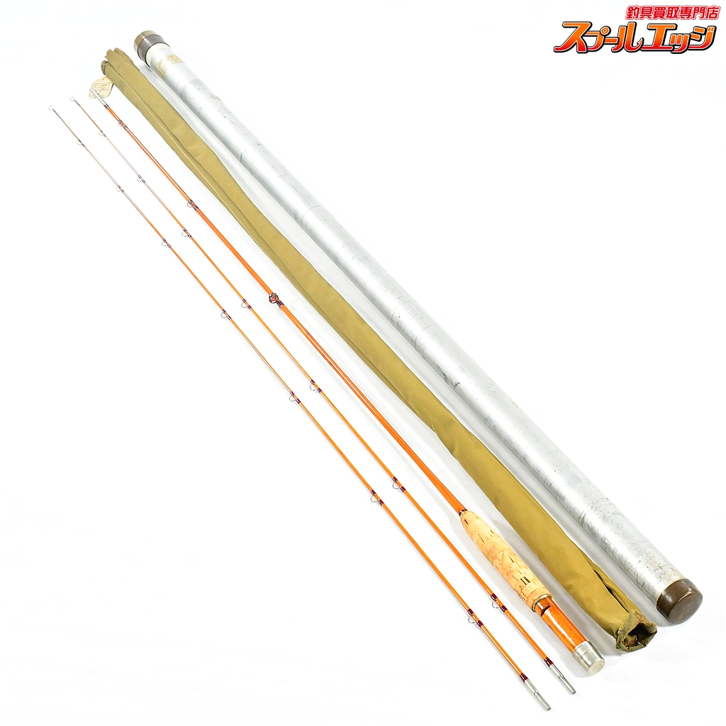 【レナード】 キャッツキル バンブーフライロッド 7-1/2ft #3-4 自重81g 2ピース 2ティップ 赤メノウ仕様 プレファイヤー H.L.Leonard CATSKILL Bamboo Rod ヤマメ イワナ K_158