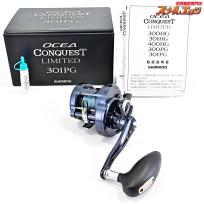 【シマノ】 19オシアコンクエスト リミテッド 301PG 未使用PEラインスーパージグマンX8 1.2号600m装着 SHIMANO OCEACONQUEST LIMITED