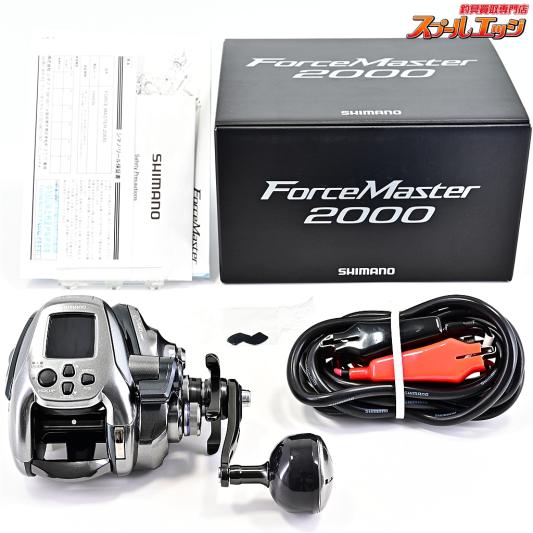 【シマノ】 24フォースマスター 2000 使用距離0km 使用0時間 SHIMANO FORCE MASTER