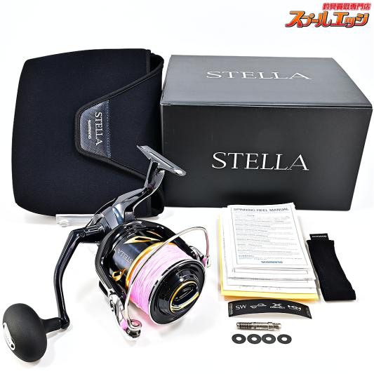 【シマノ】 20ステラ SW20000PG 未使用PEラインサンラインソルティメイトフルコンタクトx8 10号300m装着 SHIMANO STELLA