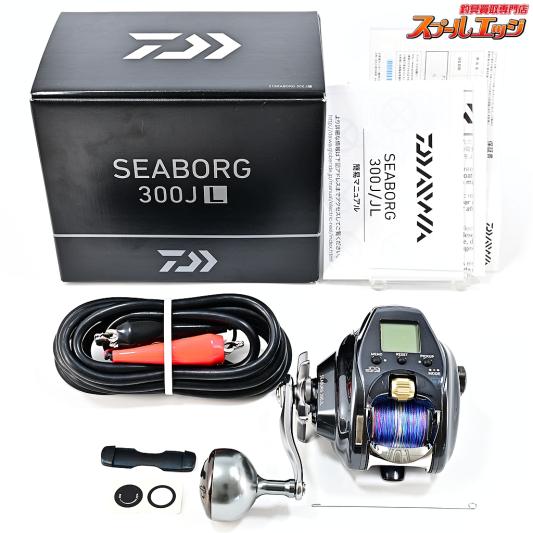 【ダイワ】 21シーボーグ 300JL 使用距離25.9km 使用40時間 DAIWA SEABORG