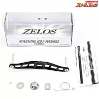 【ZPI】 ゼロス 102mm マシンカットハンドル MCHB102SL シマノ左ナット付 ブラック ZPI ZELOS