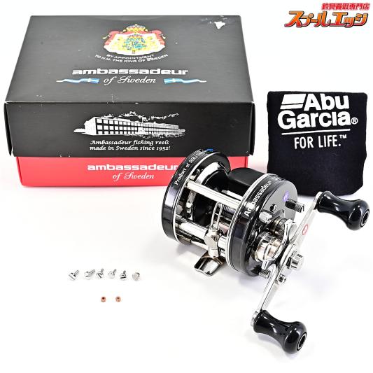 【アブガルシア】 アンバサダー 5601CA ファクトリーチューンド ハイスピード ブラック 左巻 FN.00B24SE Abu Garcia Ambassadeur FactoryTuned