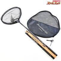 【ジャッカル】 ティモン Tコネクションランディングネット ネット+フレーム 930mmシャフト 専用バッグ EVAモデル ブラック 別売スペアシャフト&ランディングネットスタンドガンメタル付 JACKALL TIMON T-CONNECTION K_160