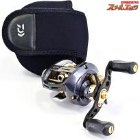 【ダイワ】 アルファス フィネスカスタム 105HL KTFフィネススプール&80mmカーボンハンドル&オフセットカーボンスタードラグ&メカニカルブレーキキャップップ装着 DAIWA ALPHAS