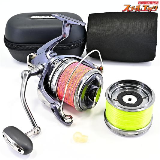 【シマノ】 13パワーエアロ スピンパワー タイプ5 タイプ8替えスプール&スプールケース付 太糸仕様 SHIMANO POWERAERO SPIN-POWER