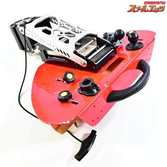 【サウザー】 ショートバウデッキ レッド デジタルストラクチャーxプロショップケイズ 数量限定DSショートマウントアルマイトシルバー&DSマウント用35mm径カラー装着 SOUTHERxDIGITAL STRUCTURExBOAT FACTORY K’S K_160