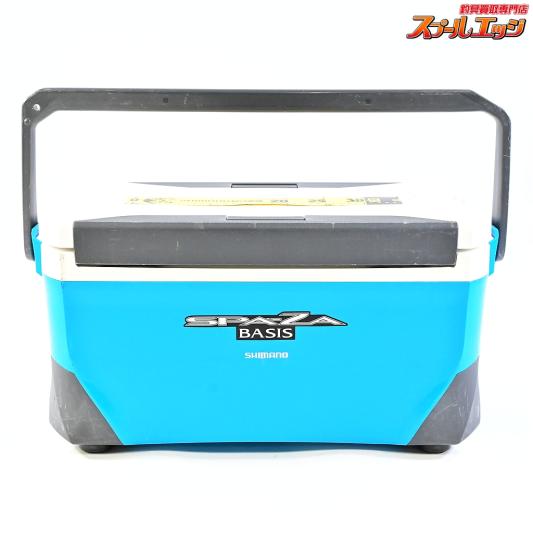 【シマノ】 スペーザ ベイシス 250 UC-025M 25L アクアブルー トレー1個付 真空1面パネル SHIMANO SPA-ZE BASIS K_140
