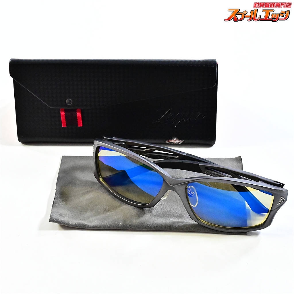 【ジールオプティクス】 ゼクー ステルス F-1930 ガンメタ トゥルービュースポーツ/イーズグリーン/ブルーミラー ZEAL OPTICS Zeque STELTH K_060