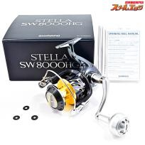 【シマノ】 13ステラ SW8000HG MCワークスBBパワーラウンドノブ装着 SHIMANO STELLA