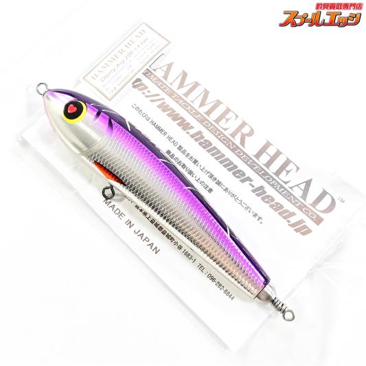 【ハンマーヘッド】 チェリーアシンメトリー 200 カラー54F HAMMER HEAD Cherry Asy 91.1g 海水用ルアー K_060