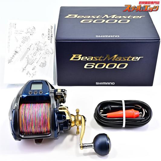 【シマノ】 19ビーストマスター 6000 使用距離10.8km 使用40.5時間 SHIMANO BEAST MASTER