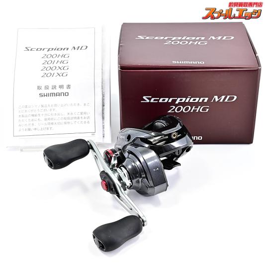 【シマノ】 24スコーピオン MD 200HG SHIMANO SCORPION MD RIGHT