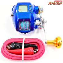 【ダイワ】 シーボーグ 400BD 使用距離100.9km 使用154時間 アイズファクトリーアルミラウンドノブ装着 DAIWA SEABORG