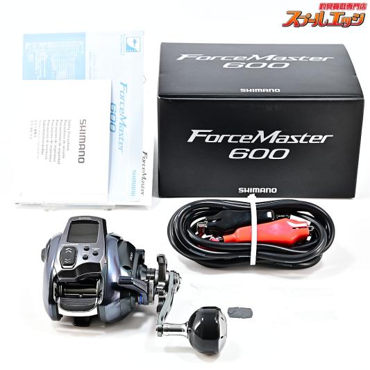 【シマノ】 23フォースマスター 600 使用距離2.1km 使用15.0時間 SHIMANO FORCE MASTER