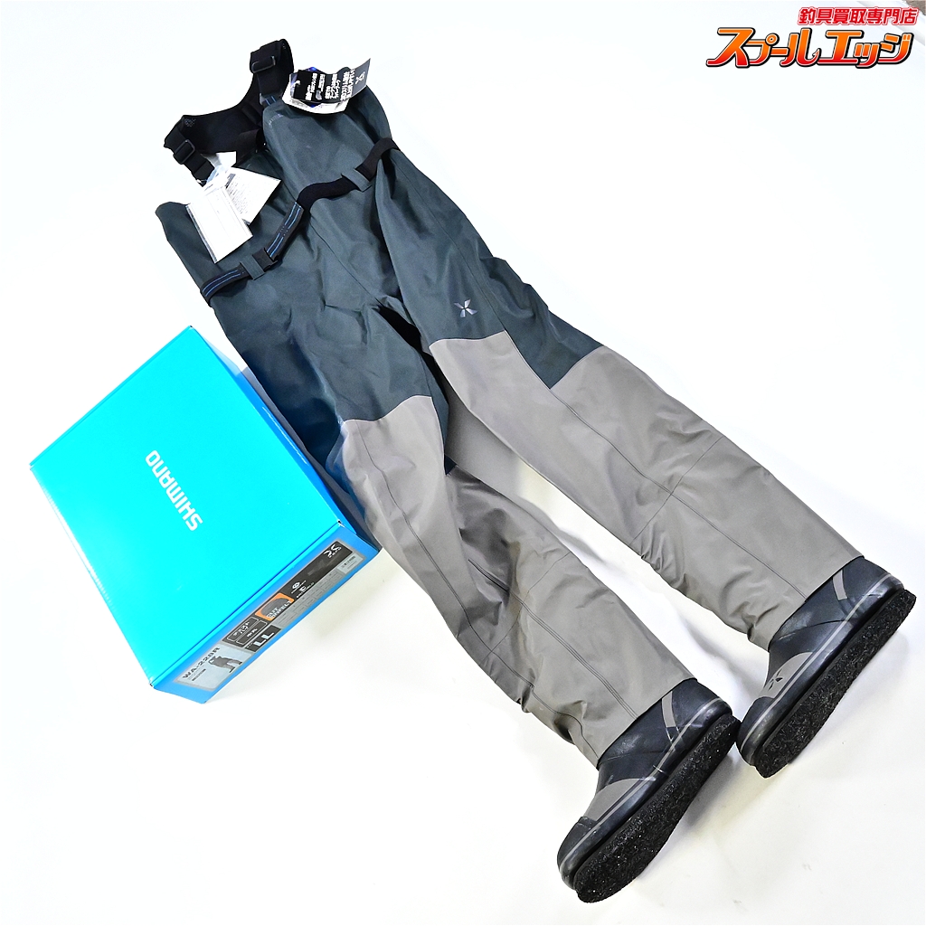 【シマノ】 ゼフォー アクトゲームウェーダー WA-228R チェストハイ 中丸 サイズLL ブラック SHIMANO XEFO K_100