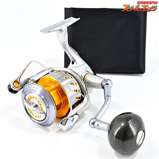 【シマノ】 08ステラ SW6000HG 夢屋ウルトラライトカーボンハンドルノブ装着 SHIMANO STELLA