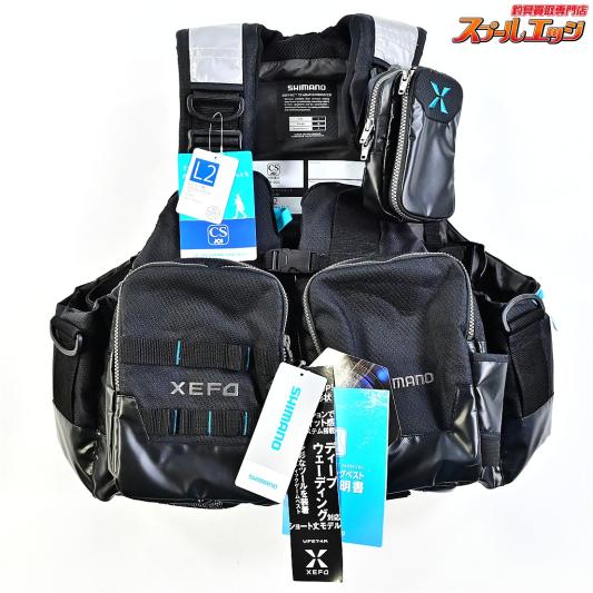 【シマノ】 ゼフォー アクトゲームベスト VF-274R フローティングベスト サイズアジアL SHIMANO XEFO K_100