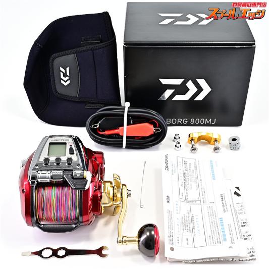 【ダイワ】 17シーボーグ 800MJ 使用距離4.7km 使用15時間 DAIWA SEABORG
