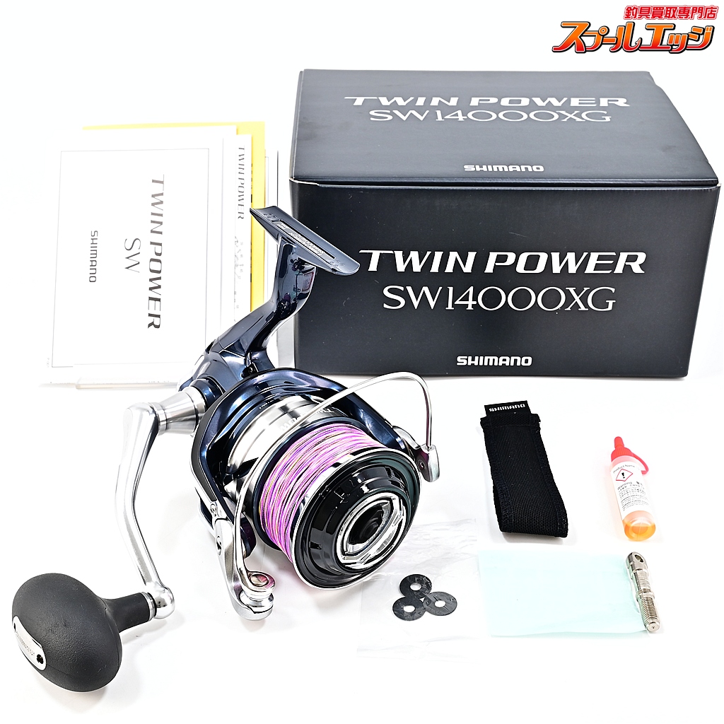 【シマノ】 21ツインパワー SW14000XG 使用1回 SHIMANO TWINPOWER