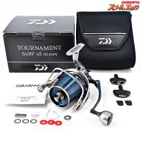 【ダイワ】 19トーナメント サーフ45 HG 05PE ゴメクサス30mmアルミハンドルノブ装着 DAIWA TOURNAMENT SURF