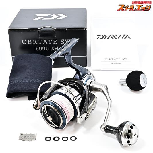 【ダイワ】 21セルテート SW 5000-XH RCSパワーラウンドノブ装着 DAIWA CERTATE