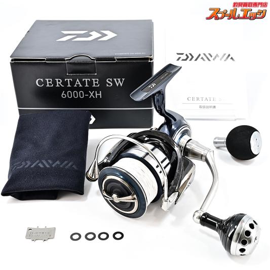 【ダイワ】 21セルテート SW 6000-XH RCSパワーラウンドノブ装着 DAIWA CERTATE