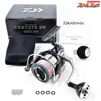 【ダイワ】 21セルテート SW 6000-XH RCSパワーラウンドノブ装着 DAIWA CERTATE